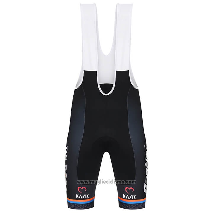 2018 Abbigliamento Ciclismo De Rosa Santini Nero Manica Corta e Salopette